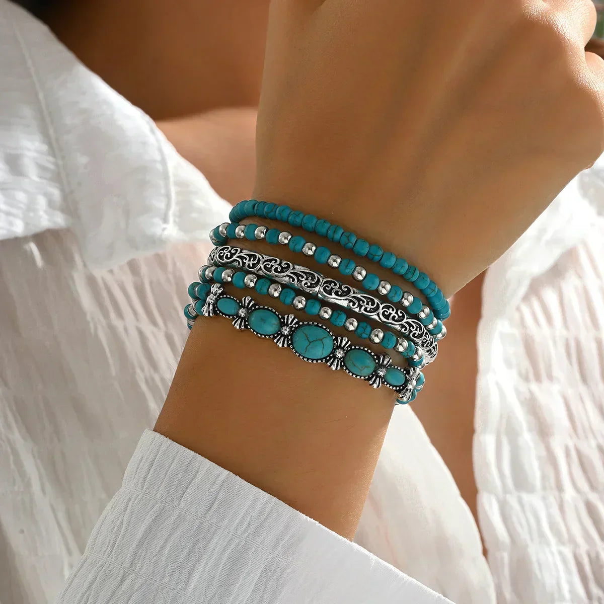 Estelle | Turquoise armband
