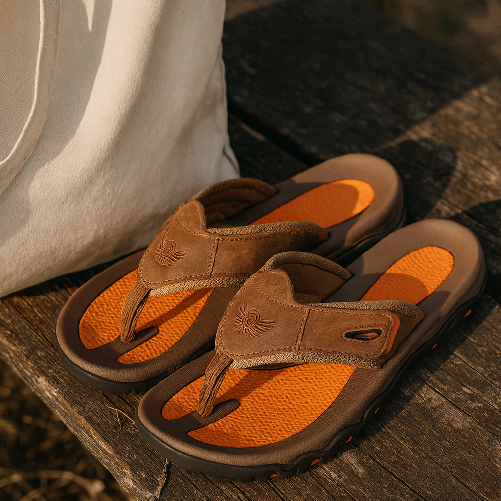 Mason | Leren sandalen