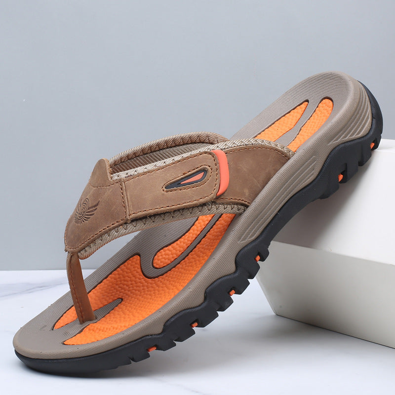Mason | Leren sandalen