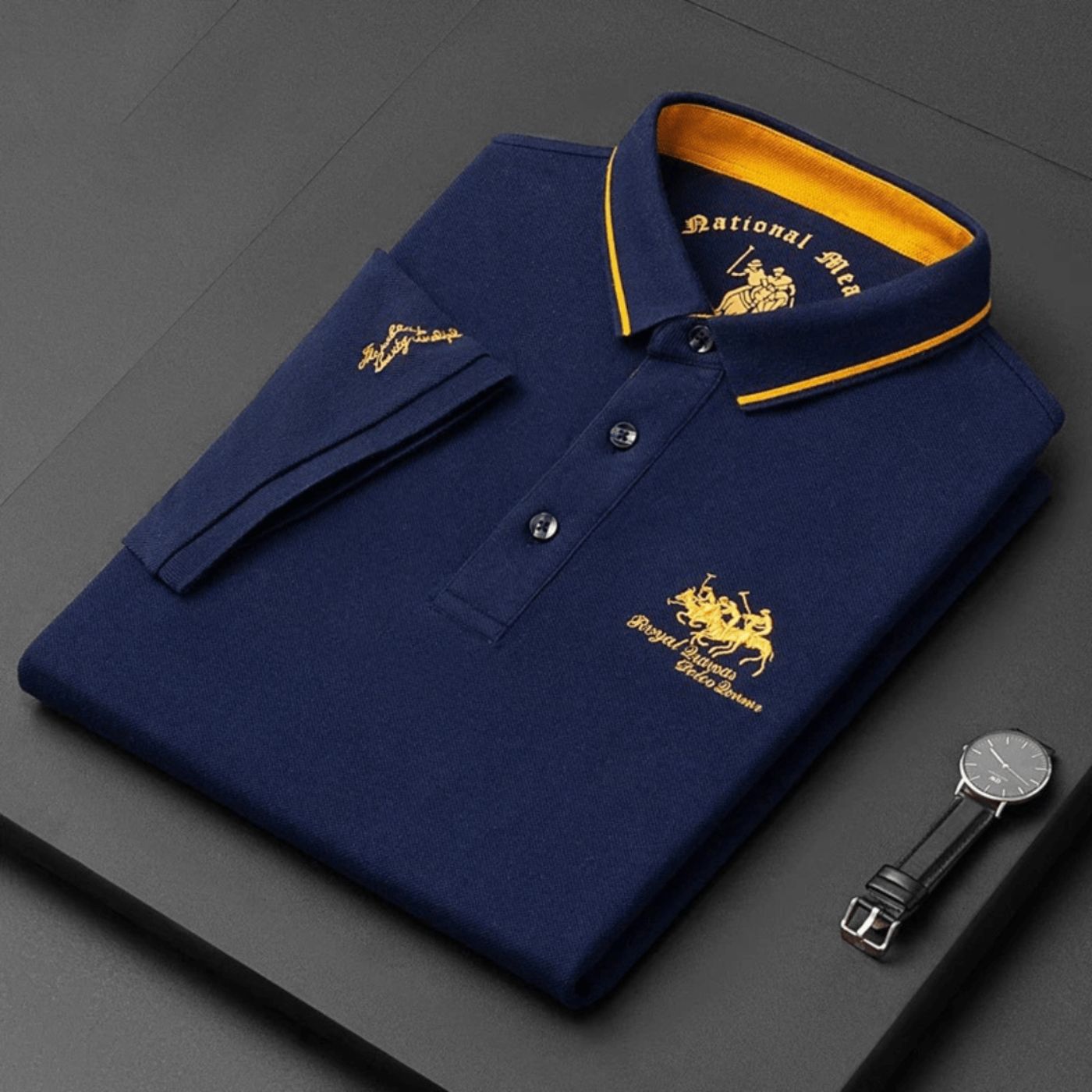 Wouter | Polo met Kraag – Tijdloze Klasse & Ademend Comfort