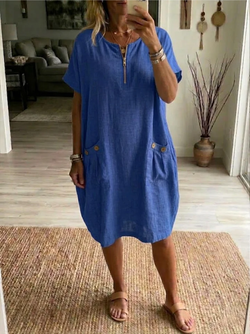 Tessa | Jurk met ritssluiting